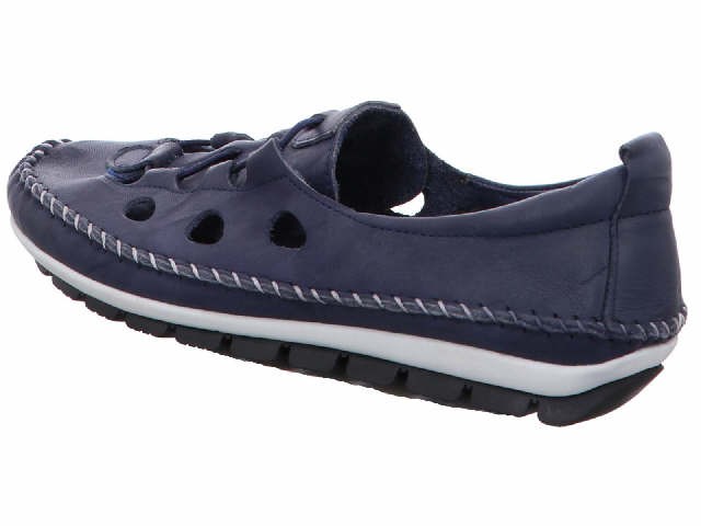 GEMINI Mokassins blau