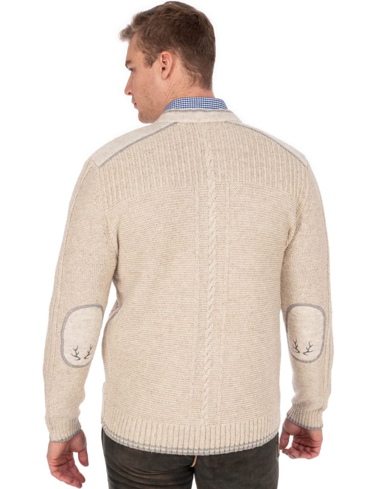 Spieth & Wensky Strickjacke DAHLEM in natur günstig kaufen