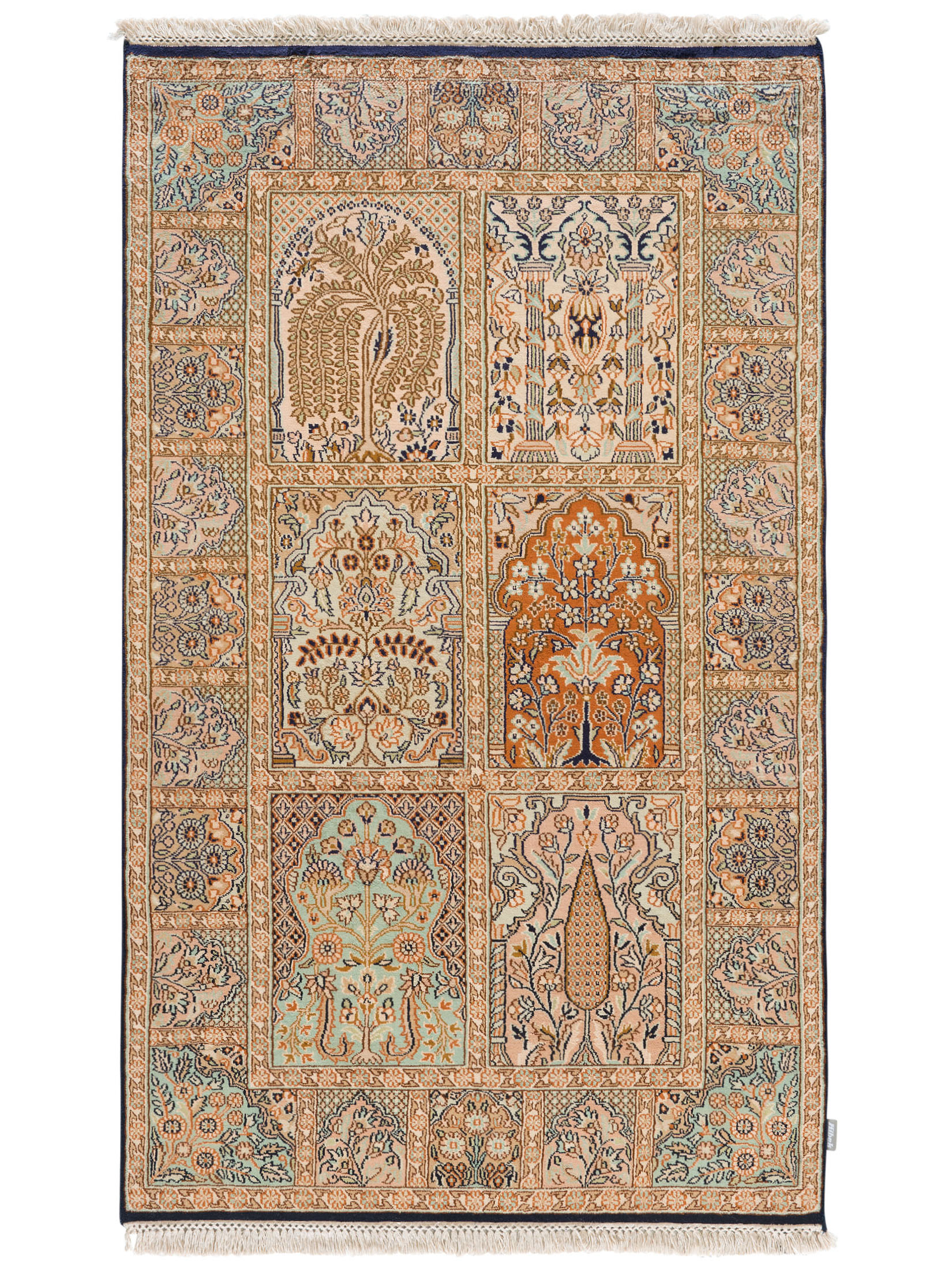 Kaschmir Seide 18/18 ca. 91 x 151 cm, Unikat / Einzelstück