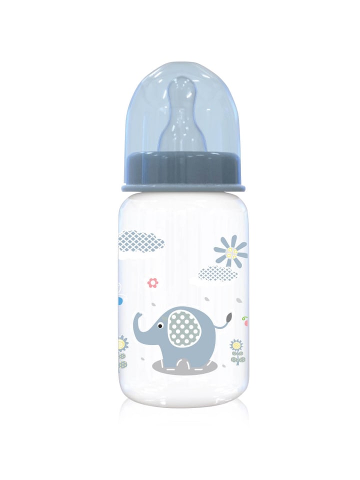 BABY CARE Babyflasche Simple 125ml Tiere in blau günstig kaufen onesize