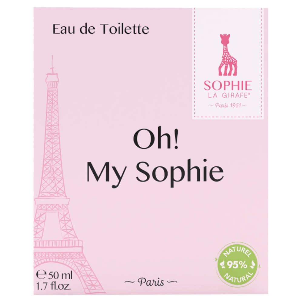 sophie la girafe Eau de Toilette 50ml vaporisateur Oh ! My Sophie Eau de Toilette