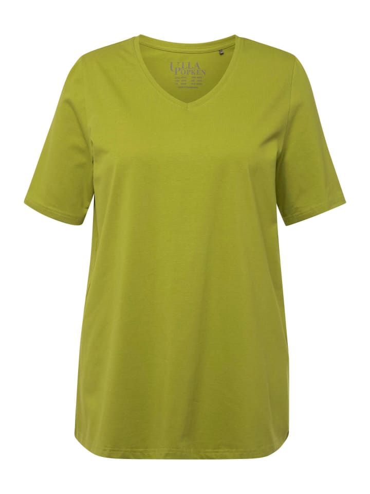 Ulla Popken Shirt in apfelgrün günstig kaufen