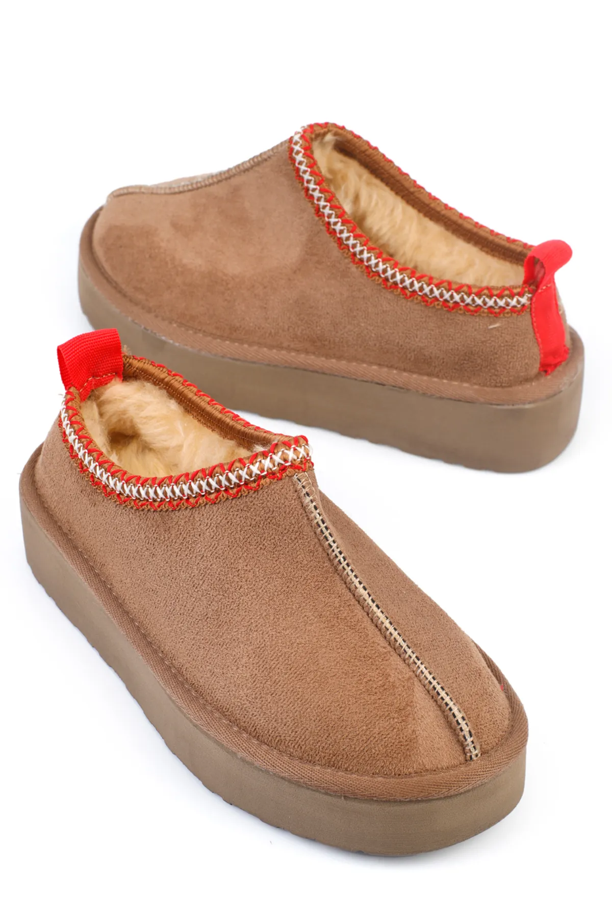 Capone Outfitters  Furry Inside Damenschuhe mit flacher Sohle