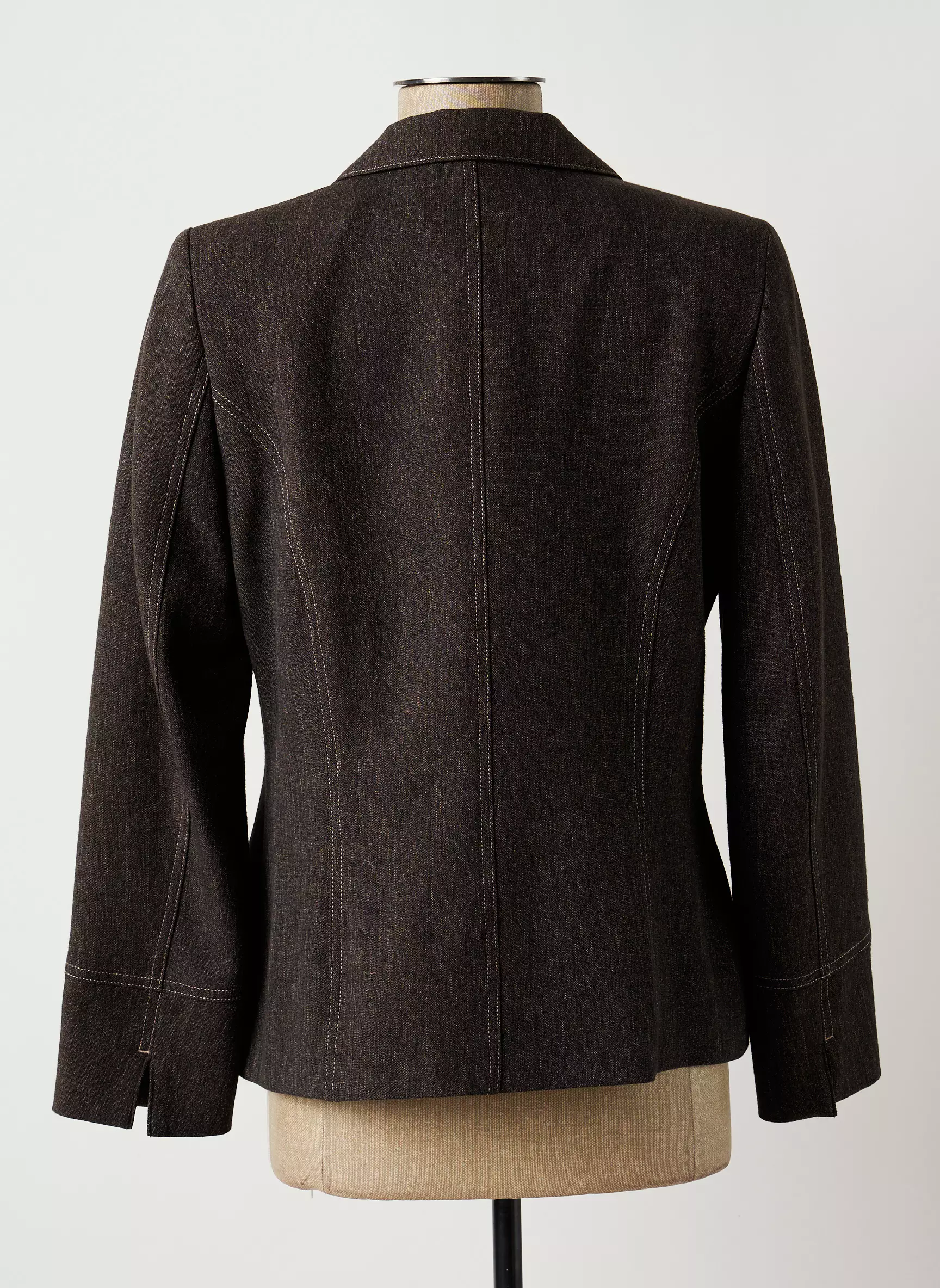Gd Vestecasual Femme couleur marron