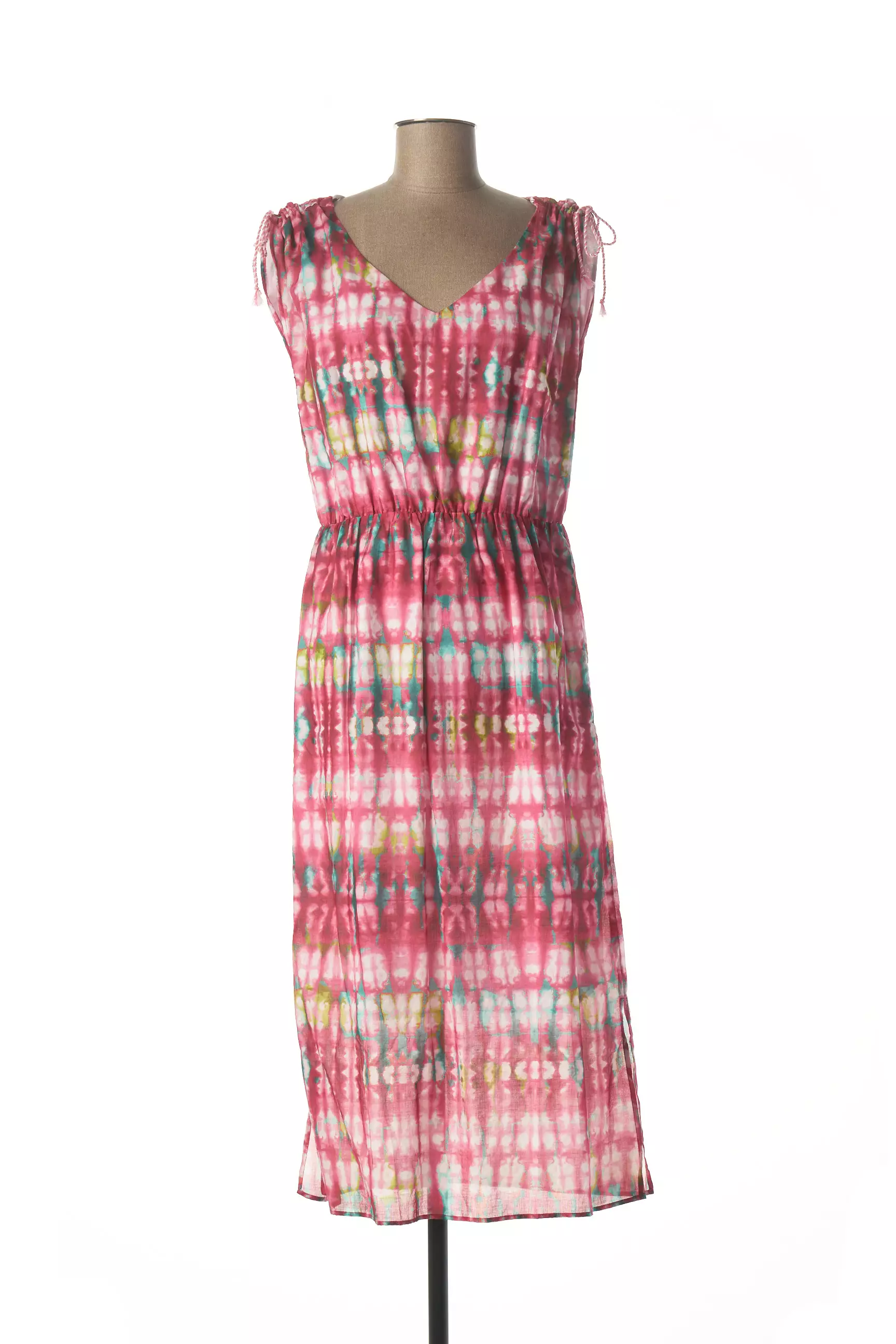 C Est Beau La Vie Robes Longues Femme couleur rose