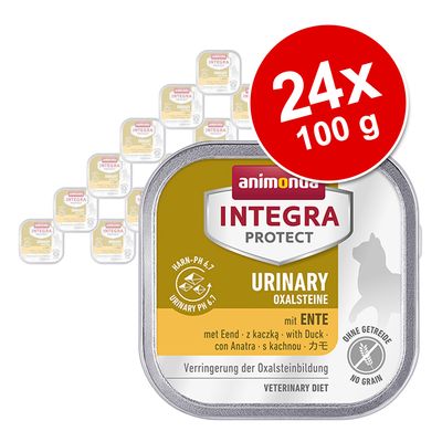 Sparpaket Animonda Integra Protect Adult Urinary Oxalstein Schale 24 x 100g