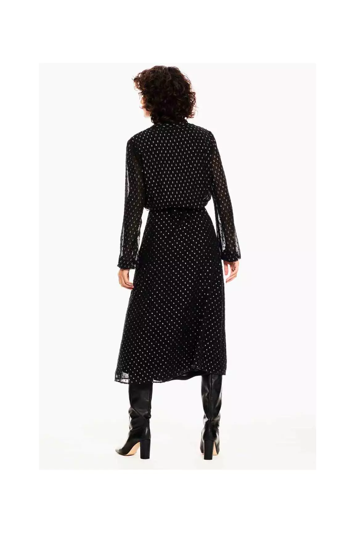 Garcia Robes Mi Longues Femme couleur noir