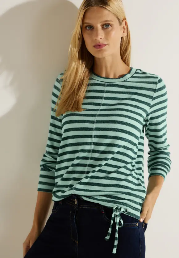 CECIL Streifen Langarmshirt