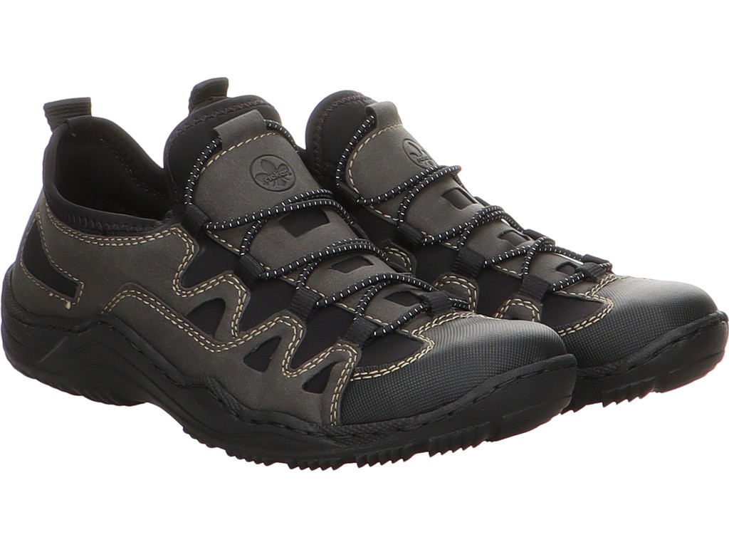 RIEKER Stiefeletten grau