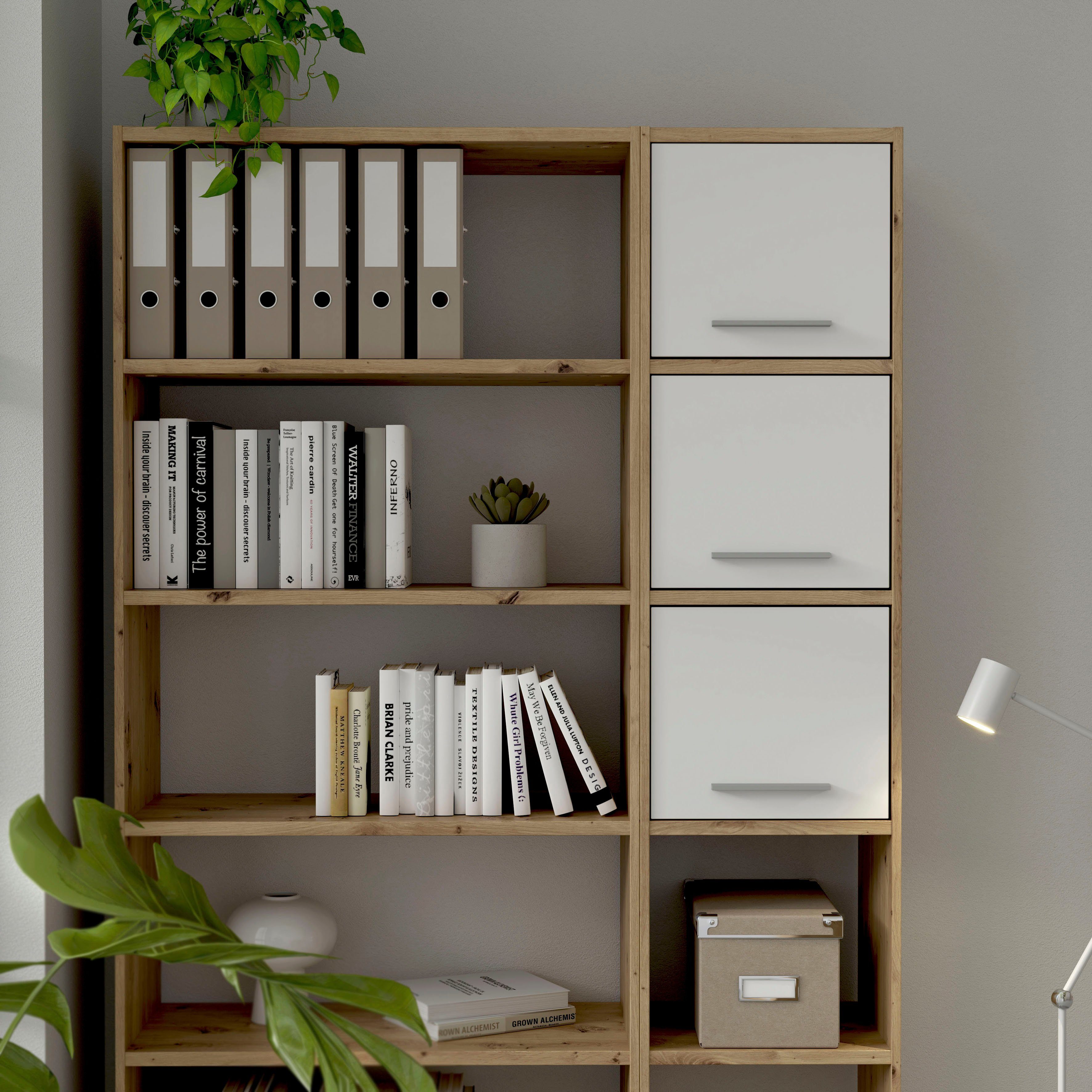 FORTE Aktenregal, Bücherregal, Höhe 220 cm