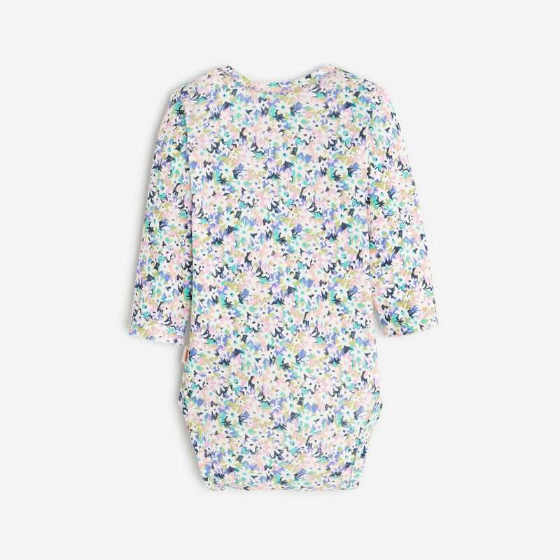 Body bébé fille semis fleuris blanc Catimini