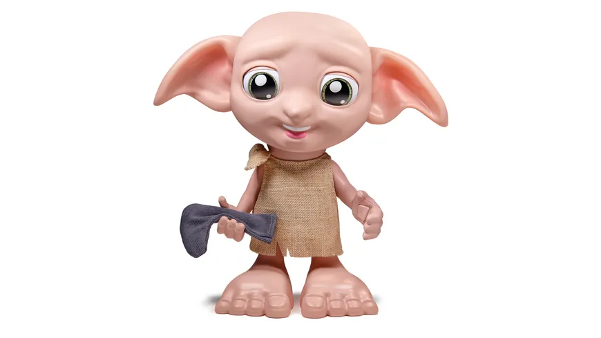 Spin Master - Wizarding World Harry Potter - Interaktiver Dobby Hauself Puppe