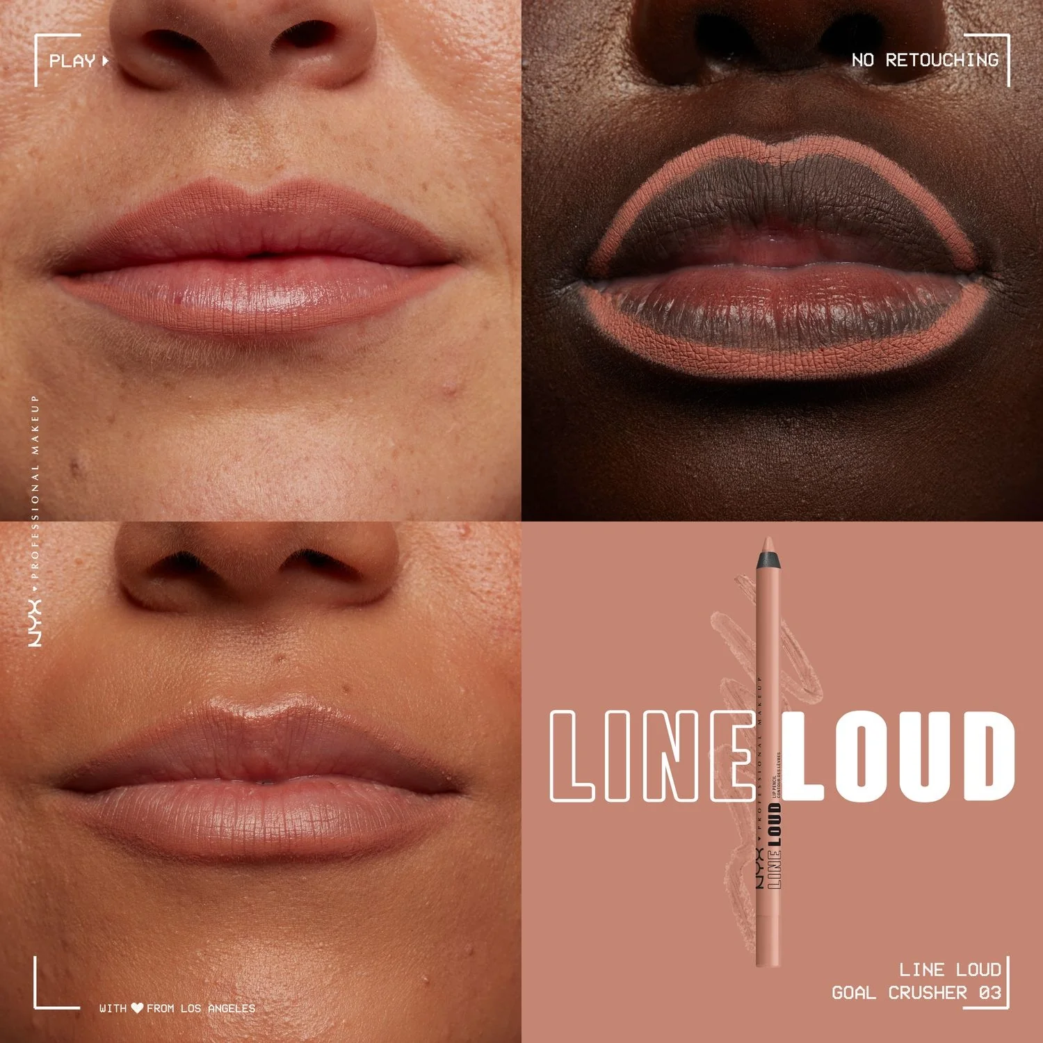 Lip Line Loud læbeblyant - Læbeblyant