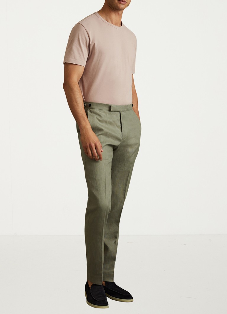 Μπλούζα Reiss Melrose με κοντό μανίκι και στρογγυλή λαιμόκοψη