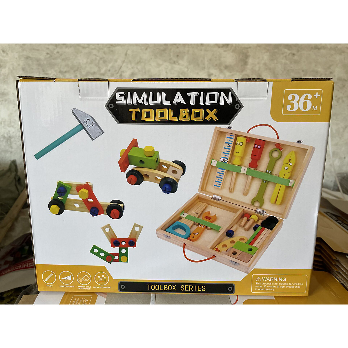Zusammenstellung von Spielen Reparatur Werkzeugkasten Set Zusammenbau Spiel