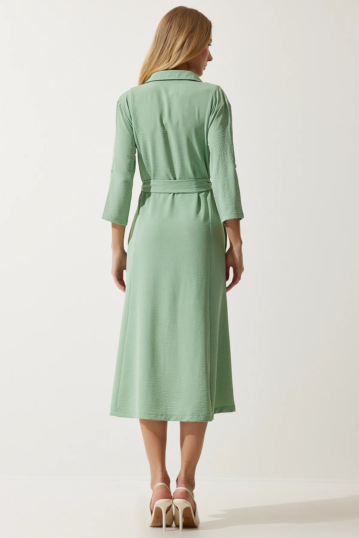 Happiness İstanbul  Kleid - Grün - A-Linie