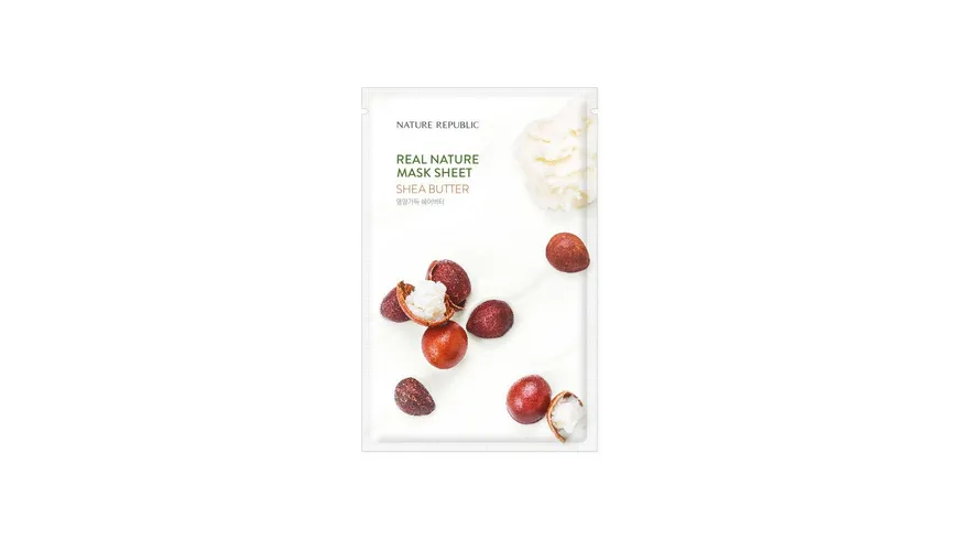 Nature Republic Real Nature Shea Butter Mask Sheet 23 ml