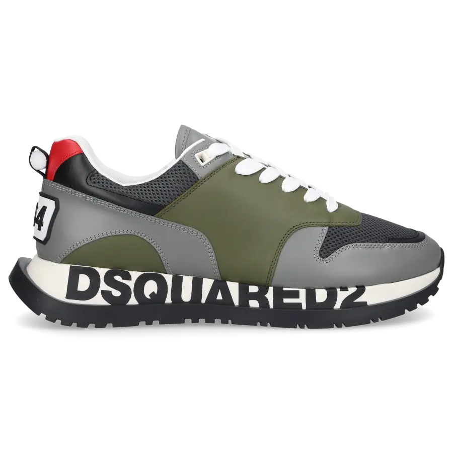Dsquared2 - Sneaker low RUNNING grau-kombi - grün