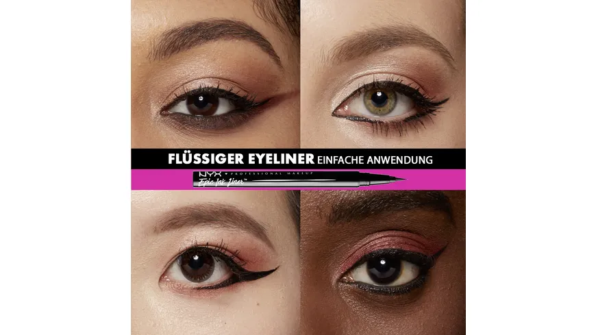 NYX PROFESSIONAL MAKEUP Epic Inc Liner 1 ml 1 - Black