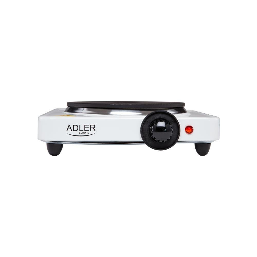 Adler Einzelkochplatte AD 6503, 1500W, 185 mm, Kochfeld, Mini-Kochplatte, Tisch-Kochplatte