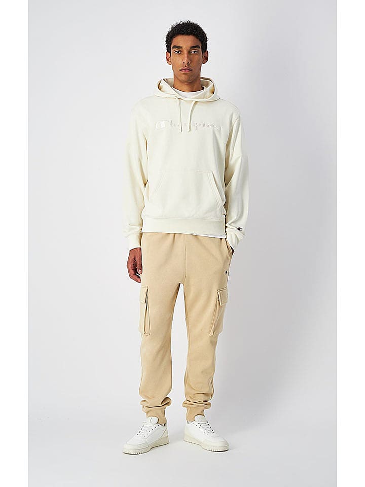 Champion Hoodie in Creme günstig kaufen M