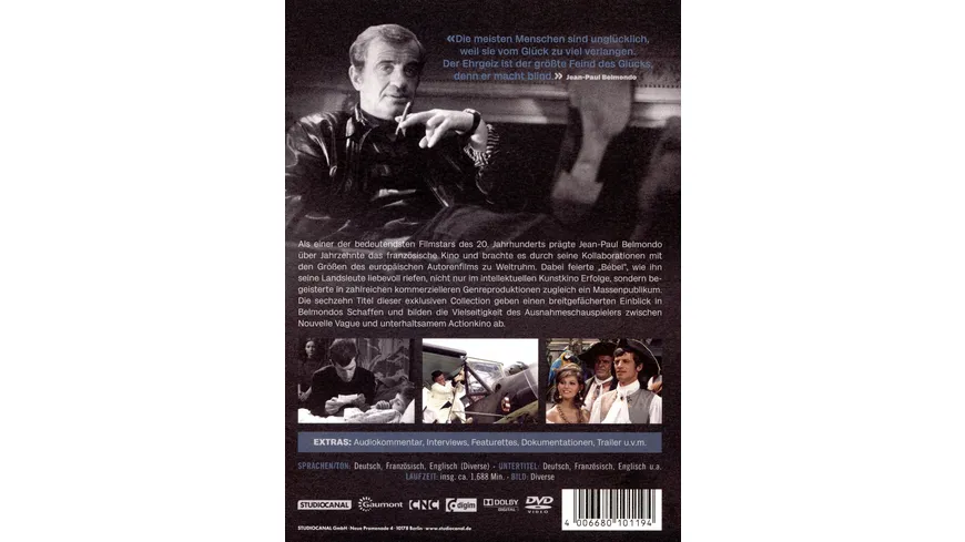 Jean-Paul Belmondo Collection  [16 DVDs]