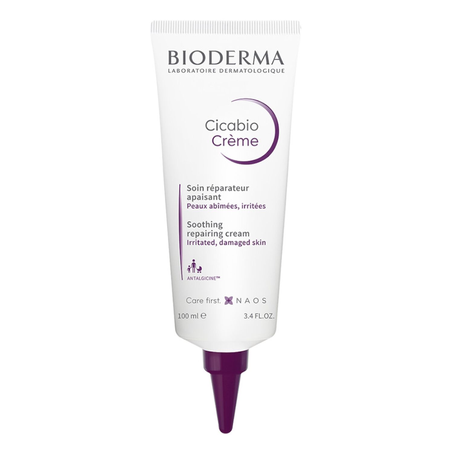 Bioderma Cicabio Crème Soin Réparateur Apaisant - Peaux Abimées, Irritées