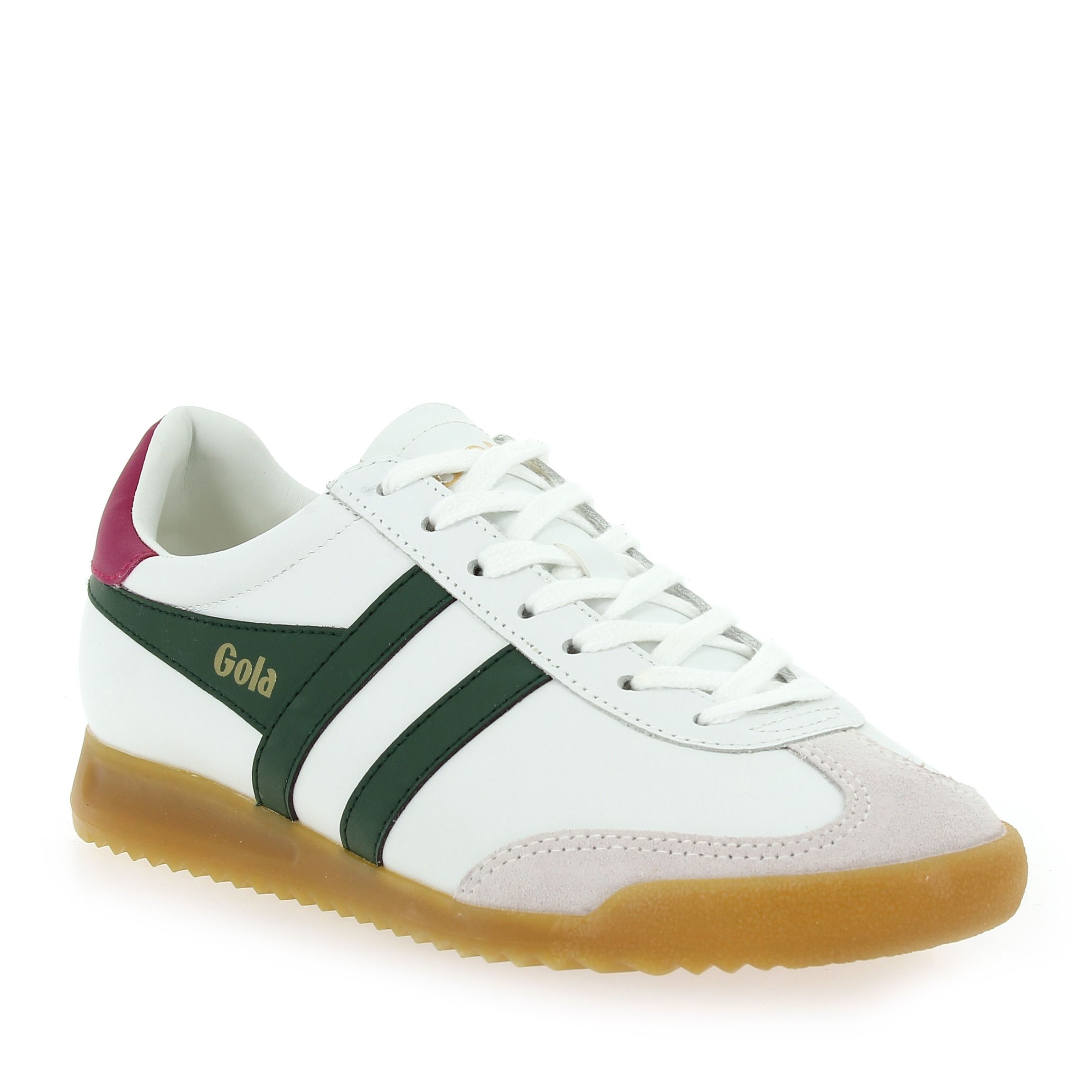 Gola  TORPEDO LEATHER CLB622 - Blanc Vert
