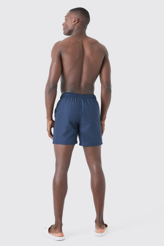 Mittellange Badehose