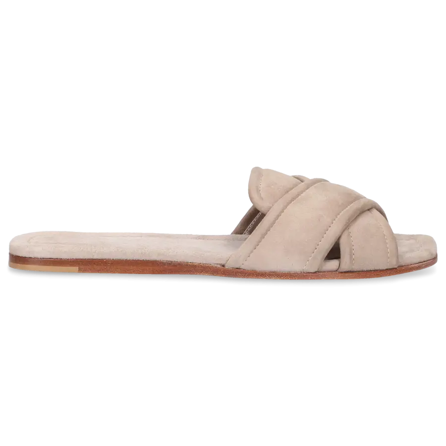 AGL Attilio Giusti Leombruni - Loafer D641002 Veloursleder - beige