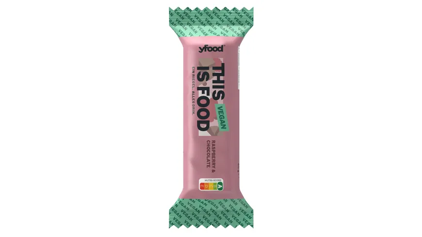 yfood Bar Raspberry & Chocolate vegan 60 g