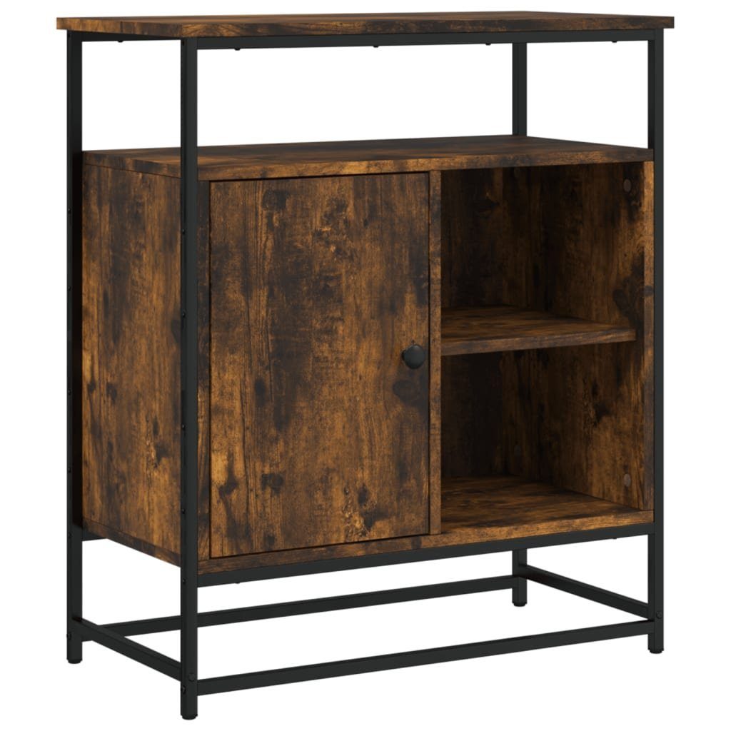 vidaXL Sideboard Sideboard Räuchereiche 69x35x80 cm Holzwerkstoff (1 St)