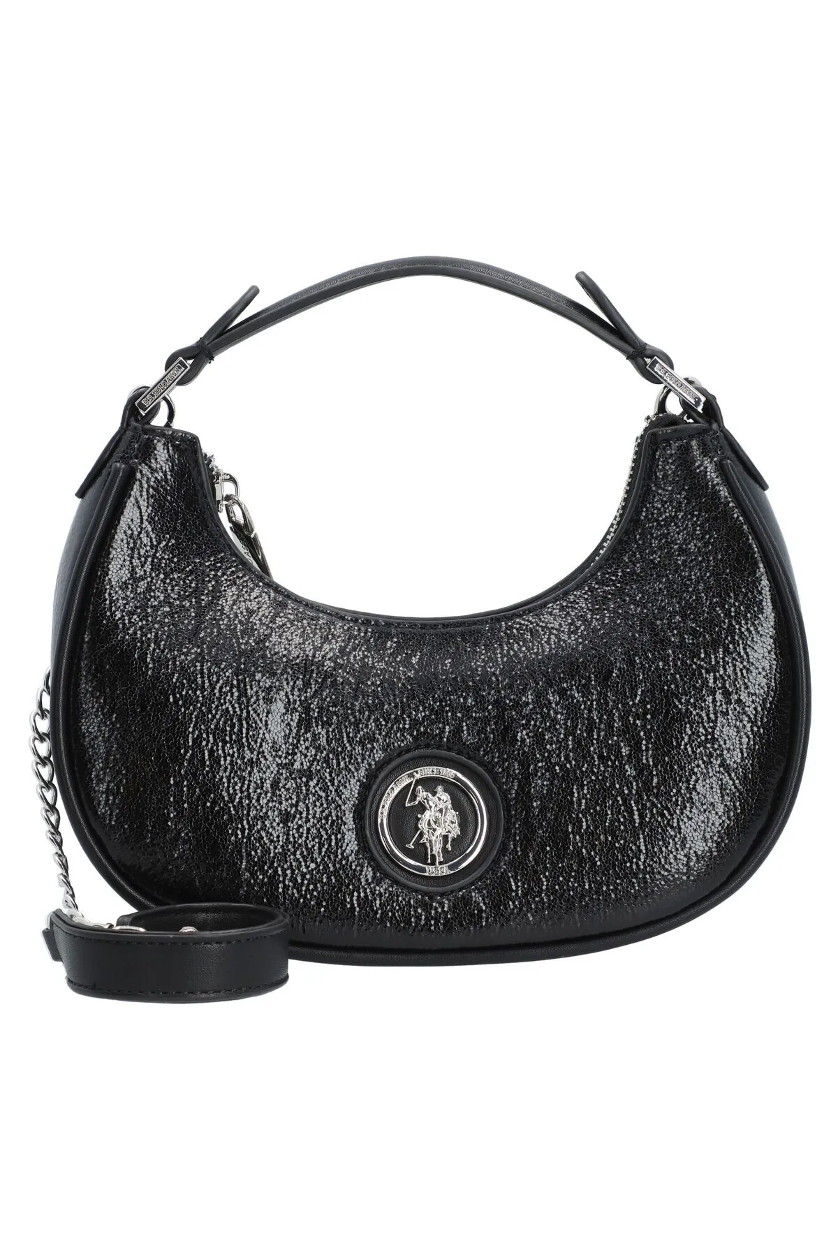 U.S. Polo Assn.  Handtasche - Schwarz - Unifarben