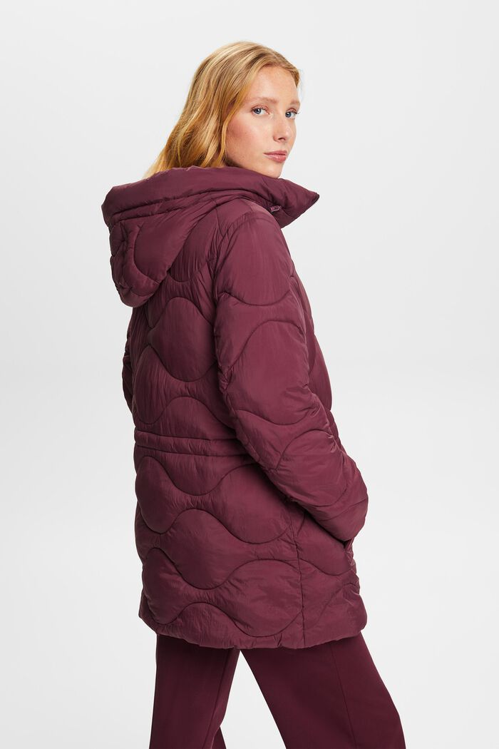 Steppjacke mit Kapuze