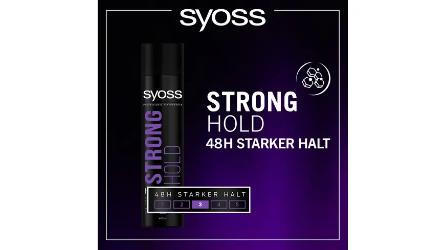 syoss Haarspray Long Hold Haltegrad 3 400 ml