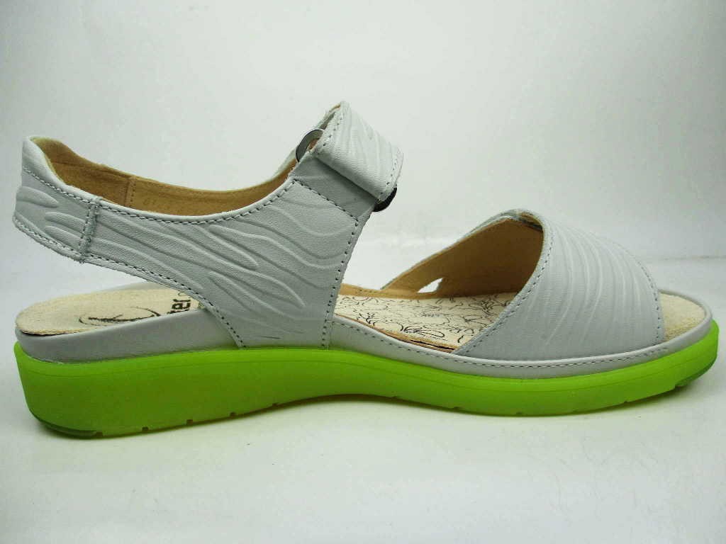 GANTER Komfort Sandalen weiss