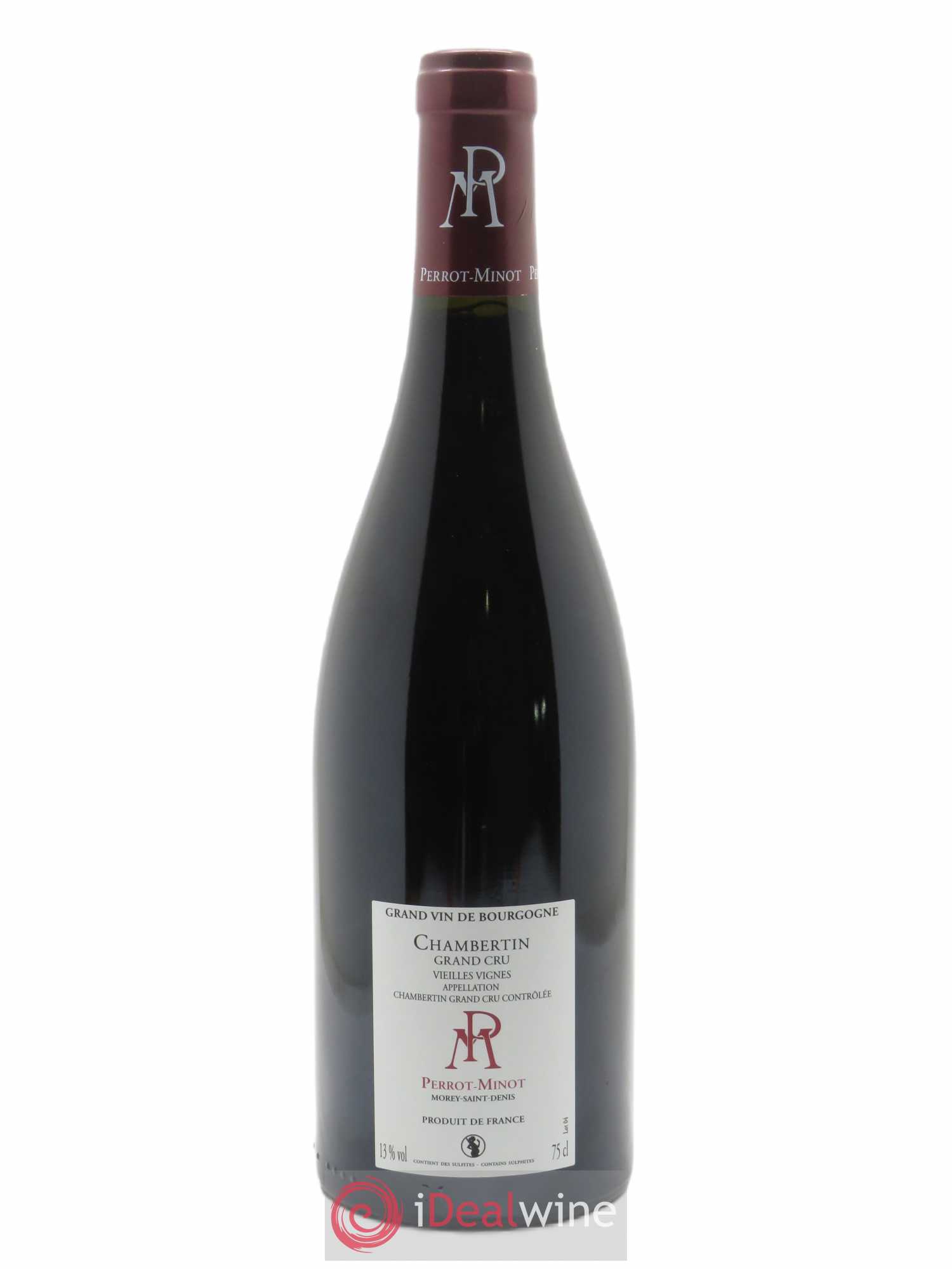 Chambertin Grand Cru Vieilles vignes Perrot-Minot  2019 - Lot de 1 Bouteille