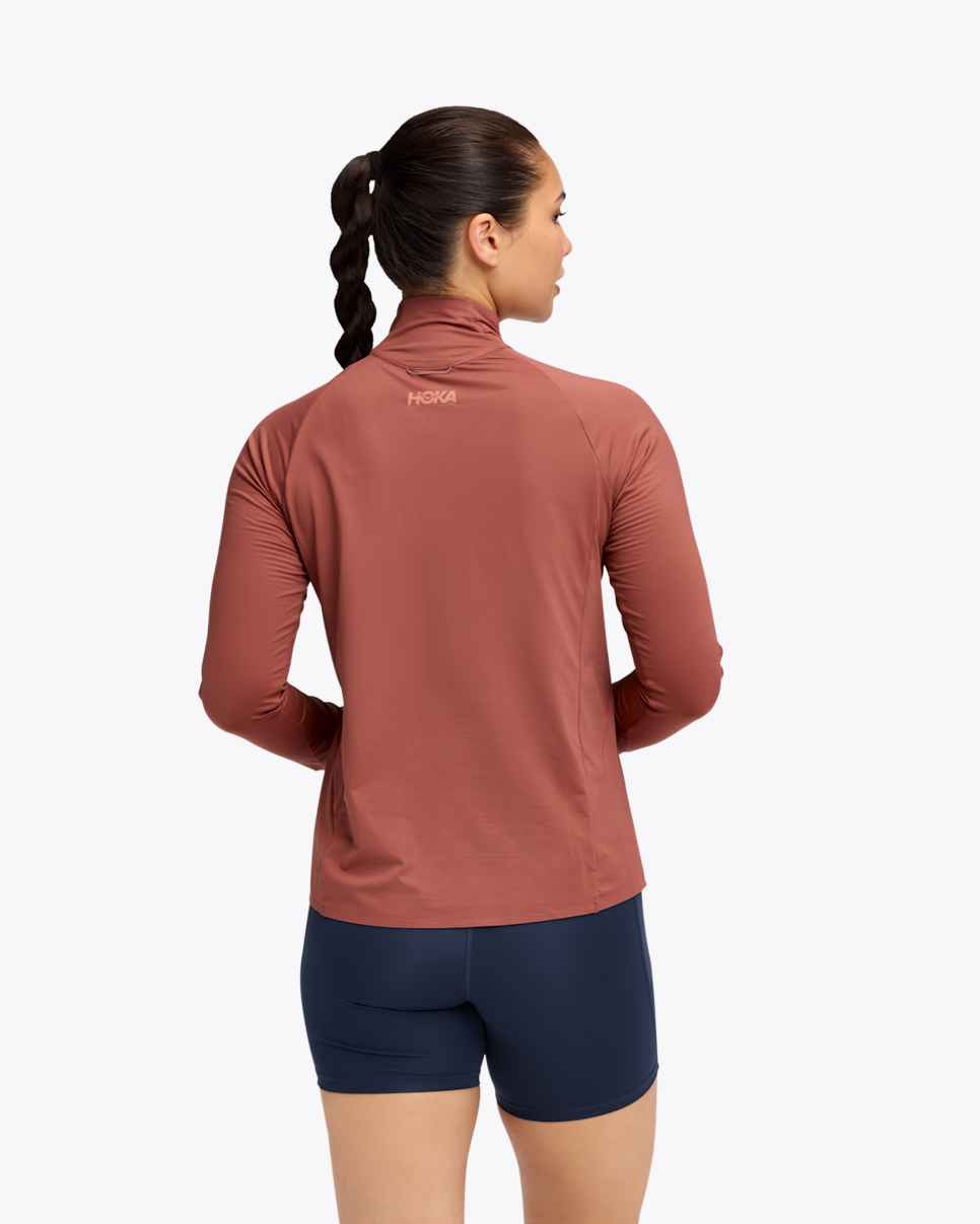 GlideTech Quarter Zip Rouge