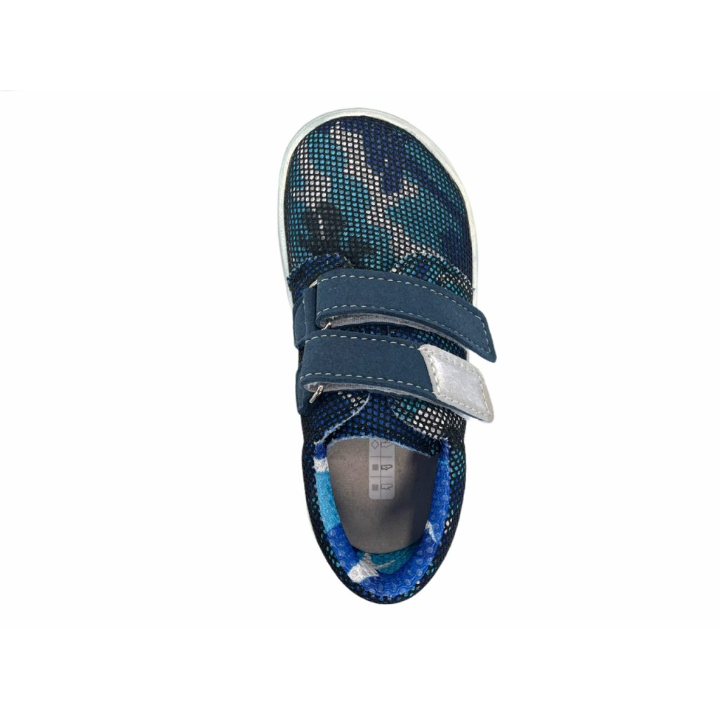 Jonap B7V blau SLIM Barfuß-Sneakers