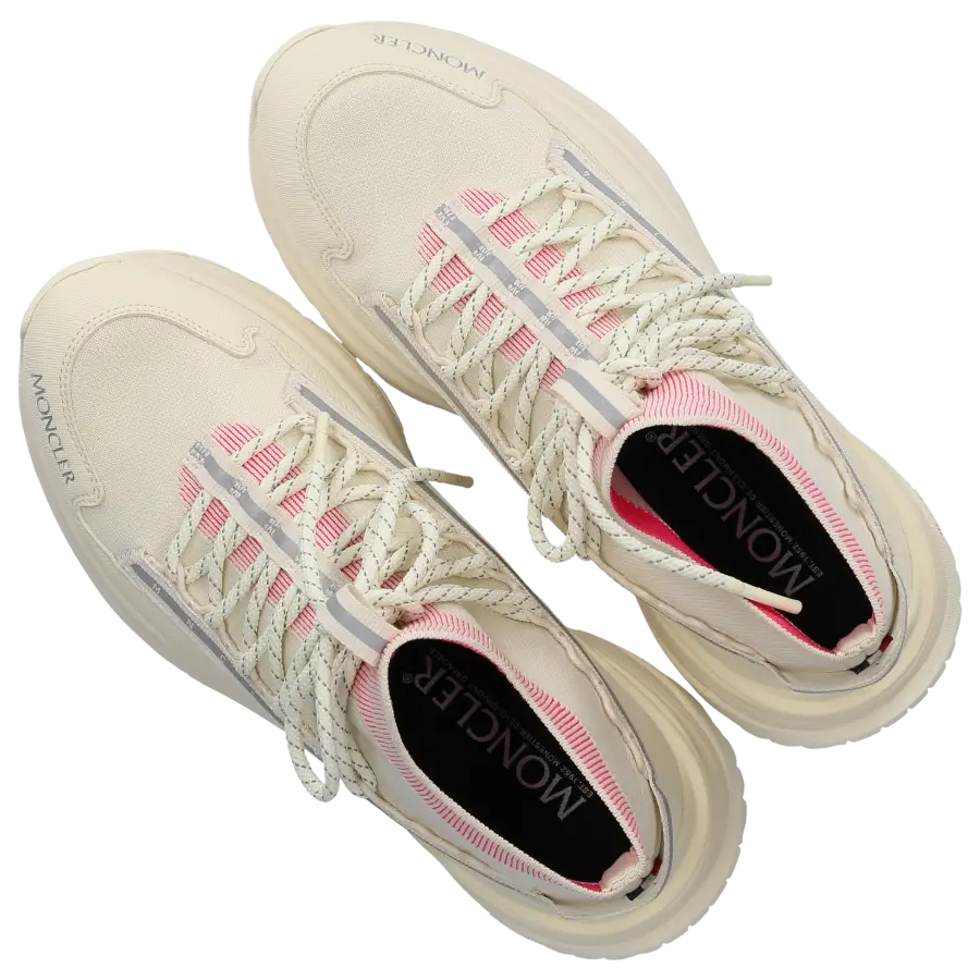 Moncler - Sneaker high MONTE RUNNER Strick - weiß