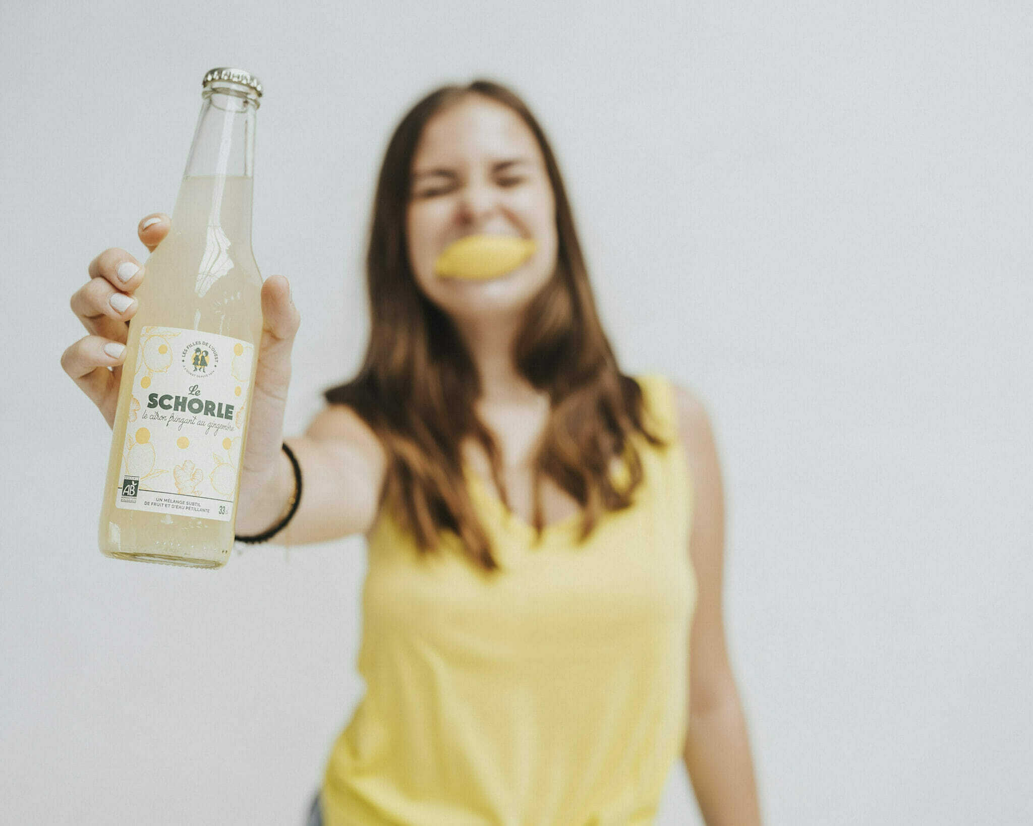 Les Filles de l'Ouest : Le Schorle Citron Gingembre Fringant - Gueule de joie 0° |  33 cl