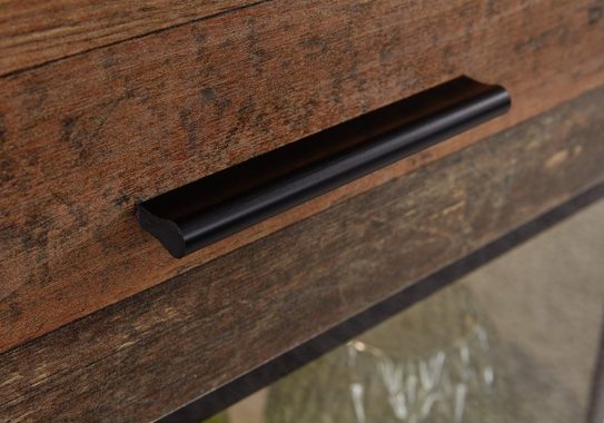 trendteam Wohnwand Mango, (Set 4-teilig, ca. 246 x 190 cm), Used Wood Design