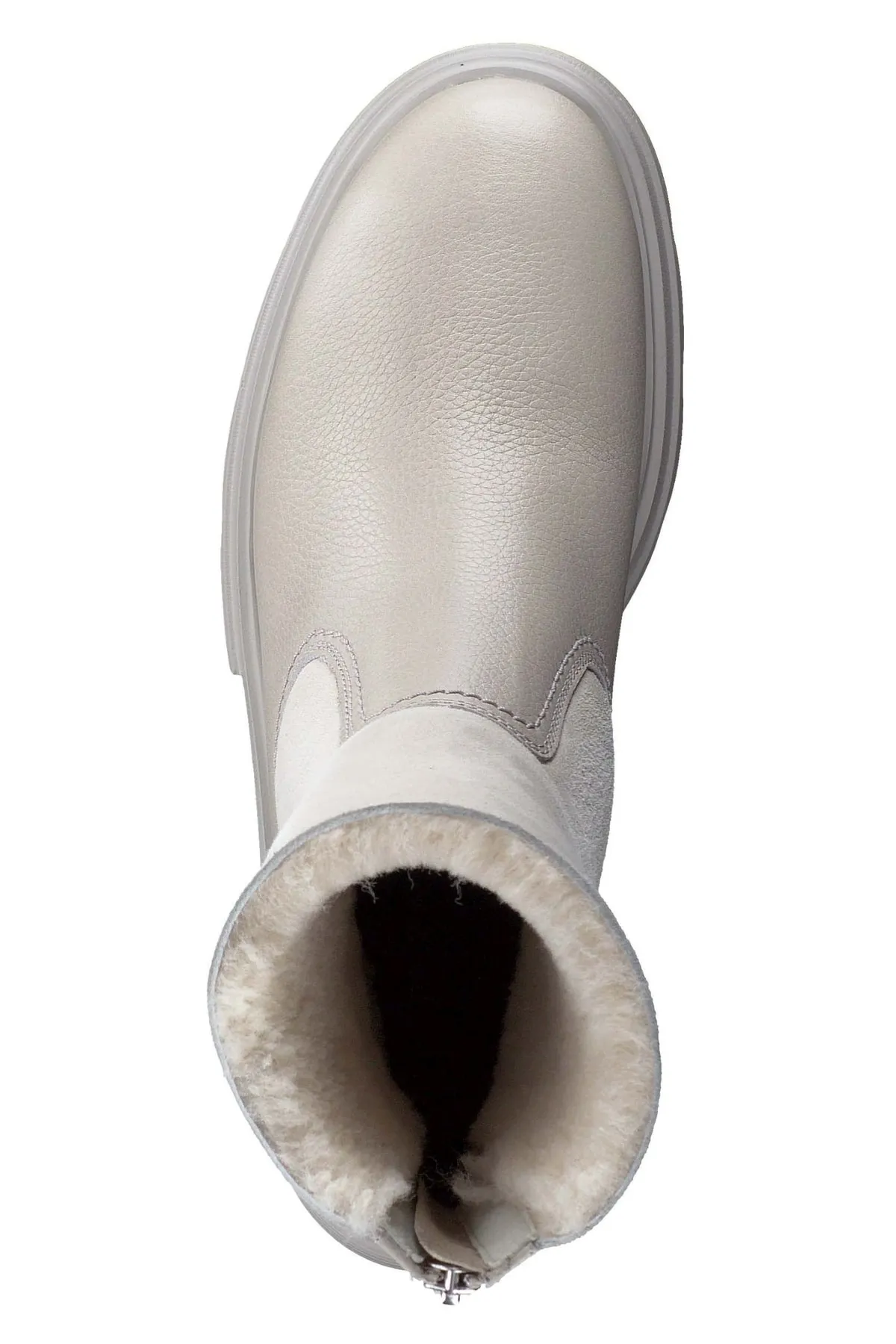 Paul Green  Stiefelette - Beige - Flacher Absatz
