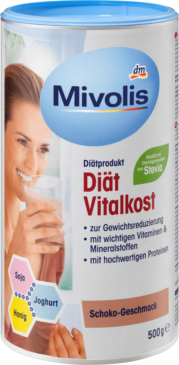 Diät Shake, Vitalkost, Schoko-Geschmack, 500 g
