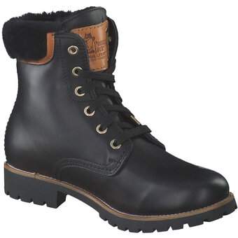 Panama Jack 03 Igloo Trav B2 Schnür Boots in schwarz