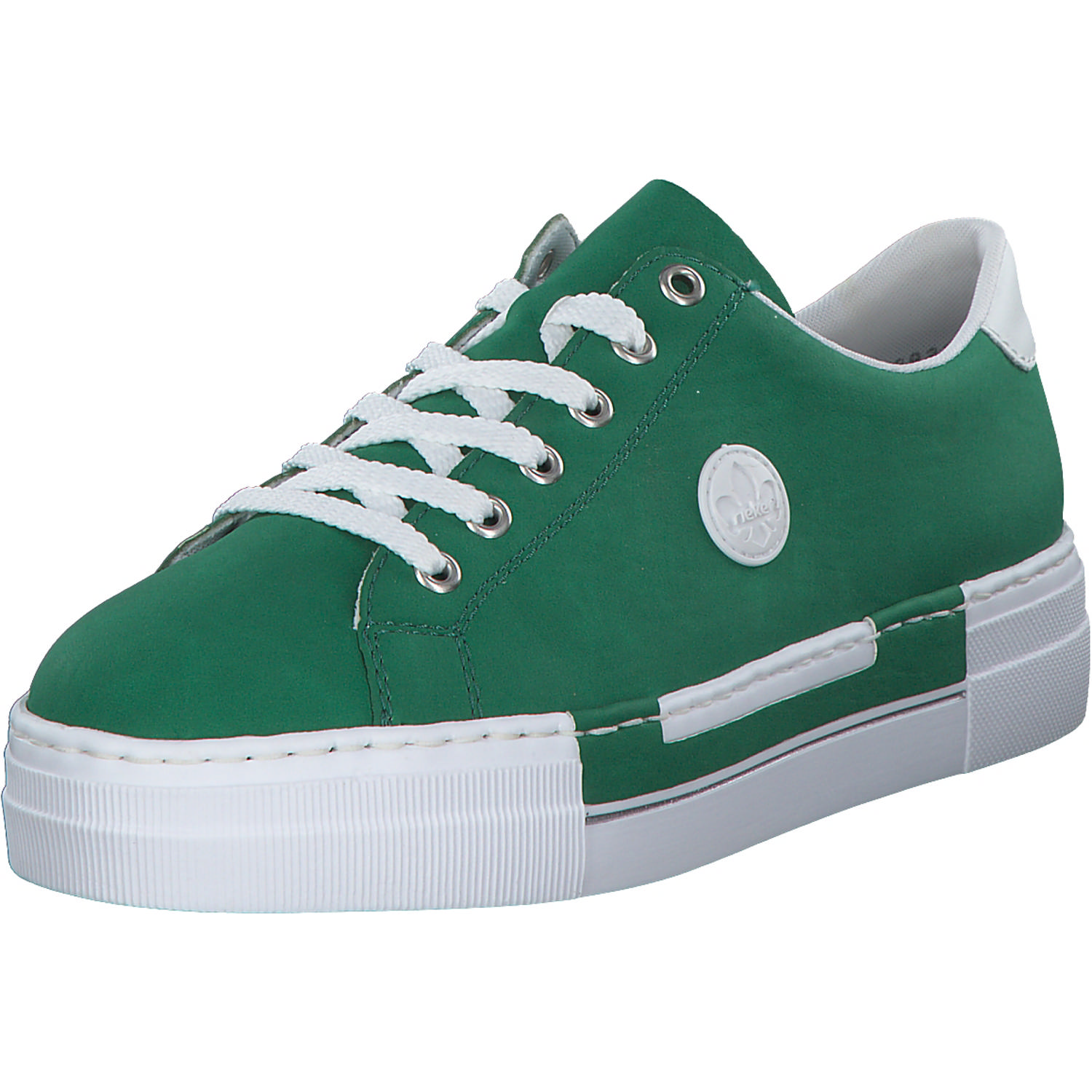 Rieker N49W1, Schnürschuhe, Damen, Grün