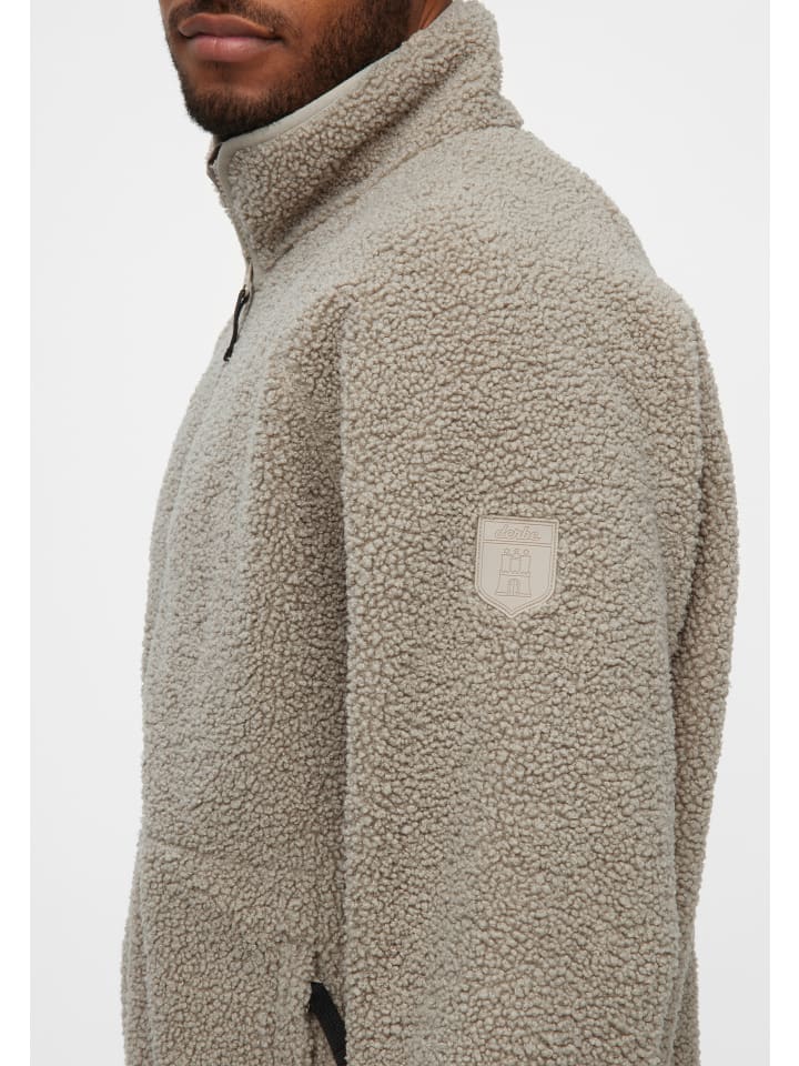 Derbe Fleecejacke Kuschelby in Cobblestone günstig kaufen