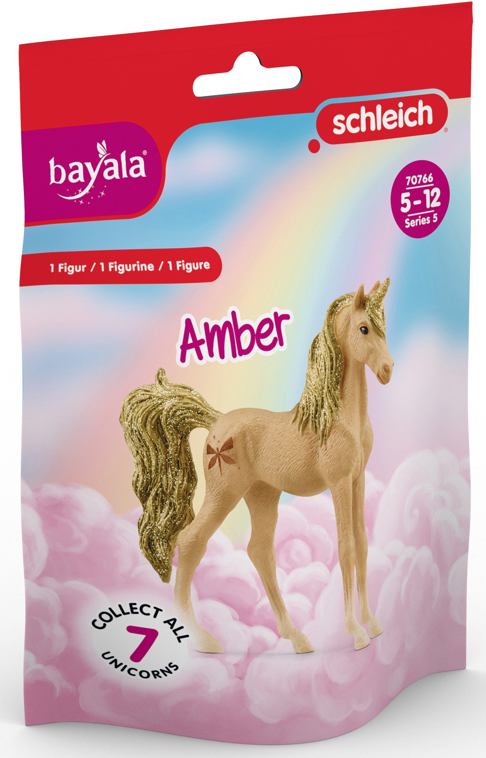 Schleich® Spielfigur BAYALA®, Sammeleinhorn Bernstein (70766)
