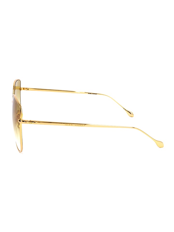 ISABEL MARANT ÉTOILE Damen-Sonnenbrille in Gold/ Gelb günstig kaufen 58