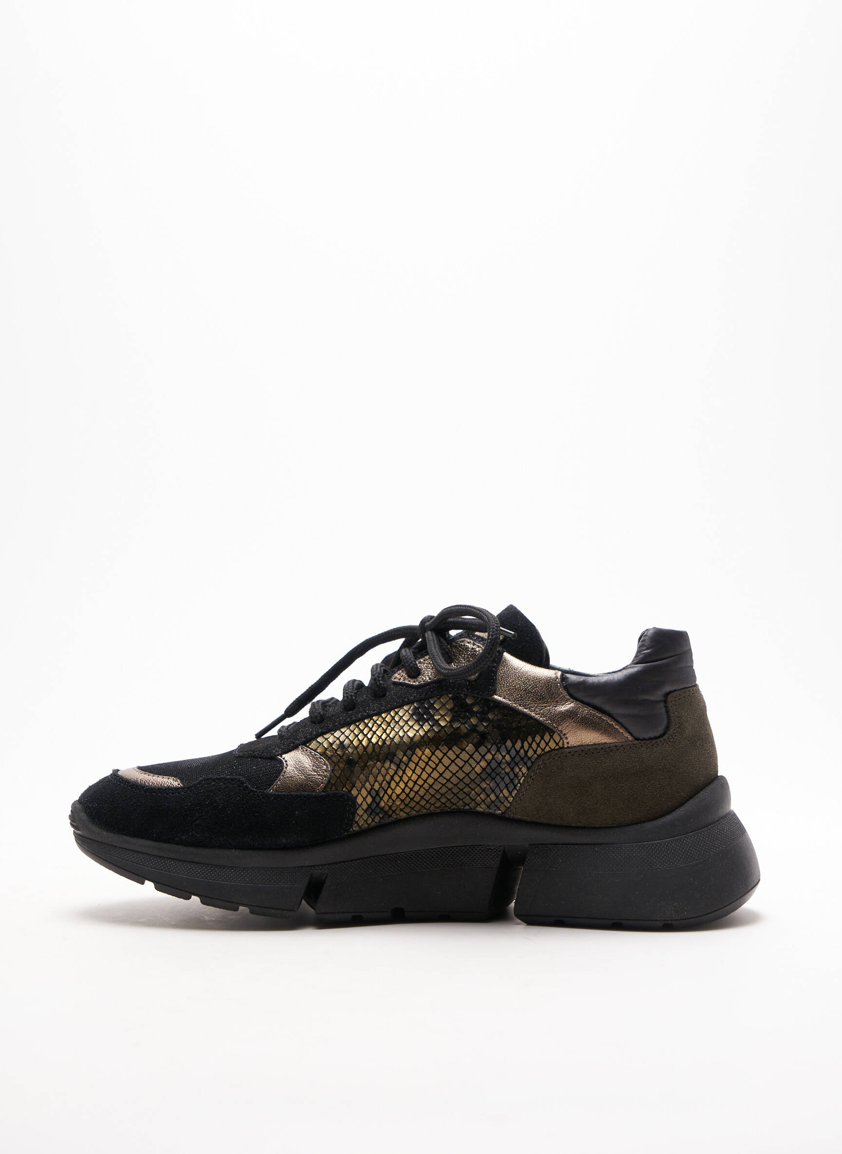 R Q S Baskets Femme couleur noir